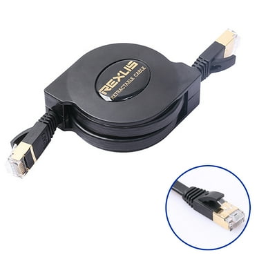 CAT5e Retractable RJ45 to RJ45 Cable Length 1.5 Meter CAT5e Retractable RJ45 to RJ45 Cable Length 1.5 Meter
